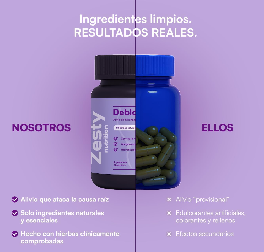 Cápsulas Debloat: Alivio Digestivo