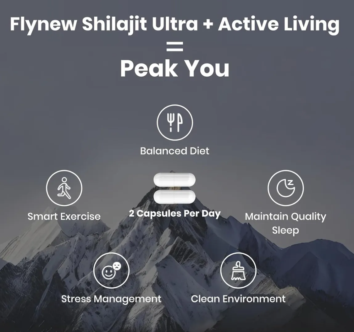 Shilajit Ultra + Arginina Flynew